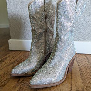 ERAS Rhinestone Cowboy Boots